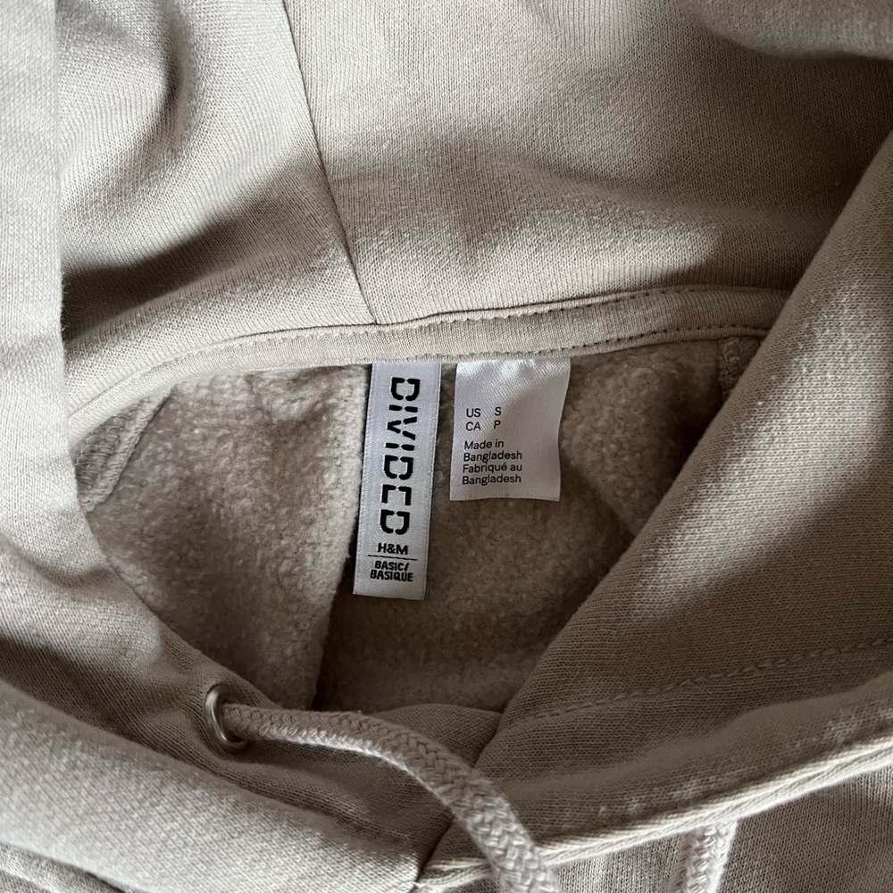 Basic Light Beige Hoodie - Picture 2 of 3